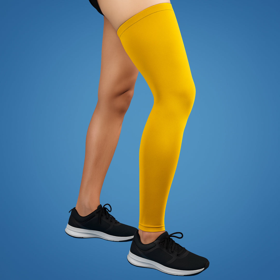 FlexiRelief | Full Leg Compression Sleeve – Knee Support – Graduated Pressure – Pain Relief – Recovery – Swelling Reduction
