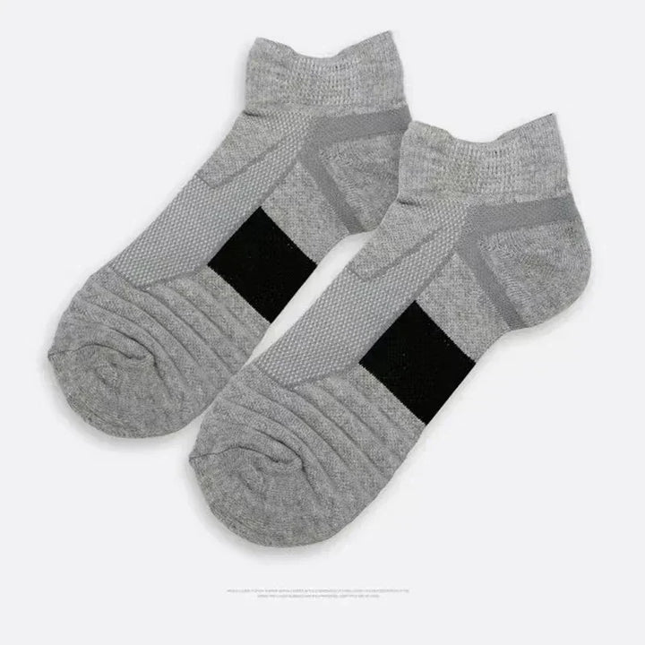 3 Pairs Breathable Mesh Terry Sports Socks - CoolStep