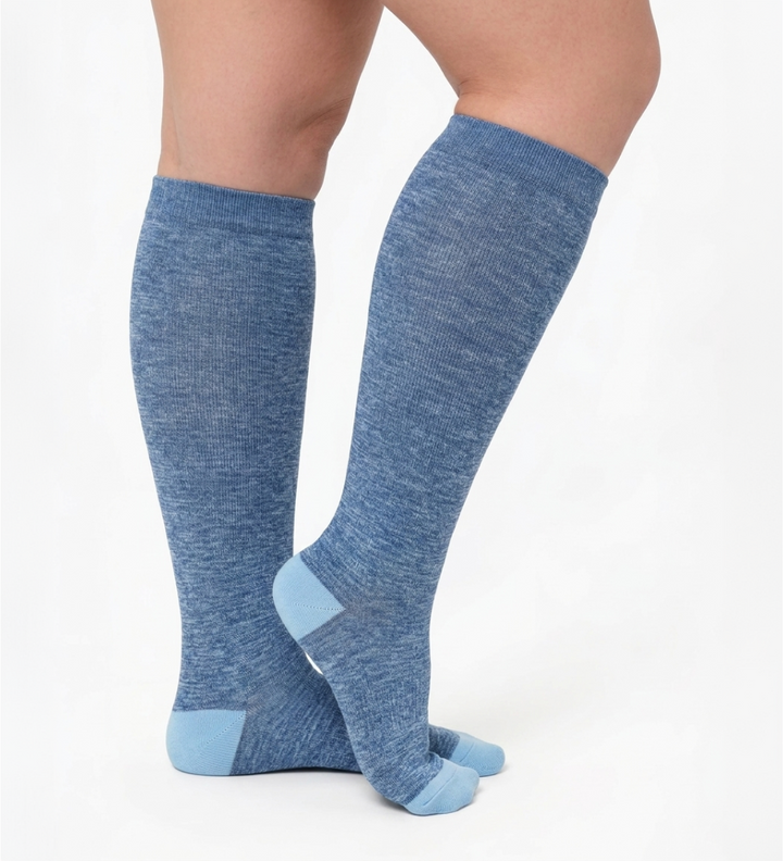 Bamboo Wide Compression Socks