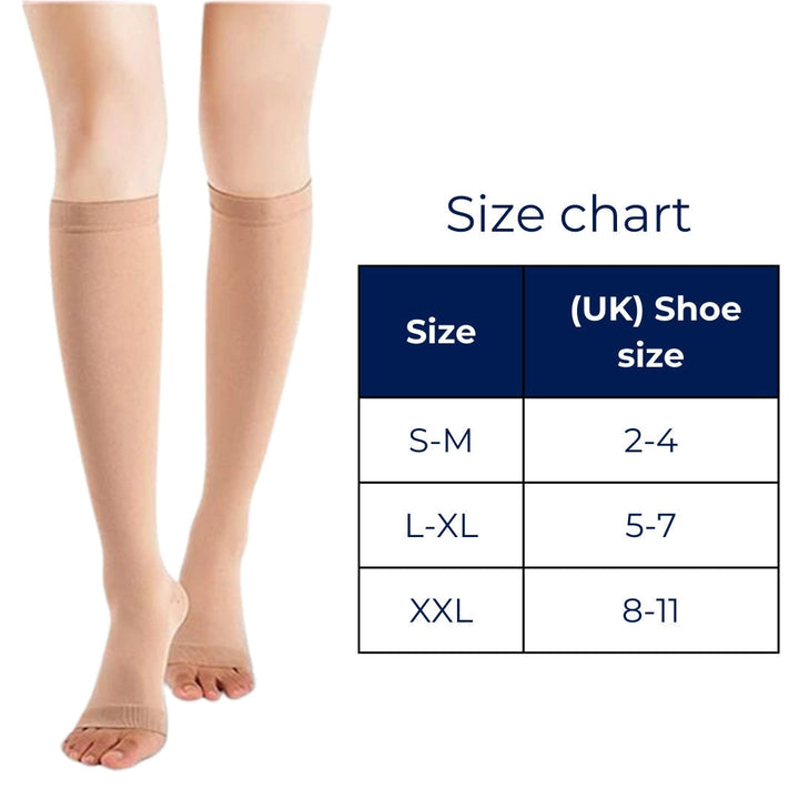 CircuFlex Orthopaedic Comfort Compression Stockings | for Improved Blood Circulation - Pain Relief - Reduced Swelling - Varicose Vein Management