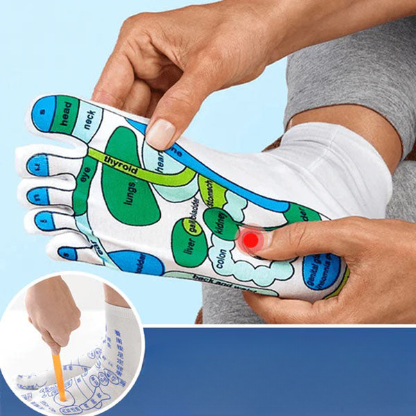 Acupressure Socks for Relaxation and Health - ReflexoSox
