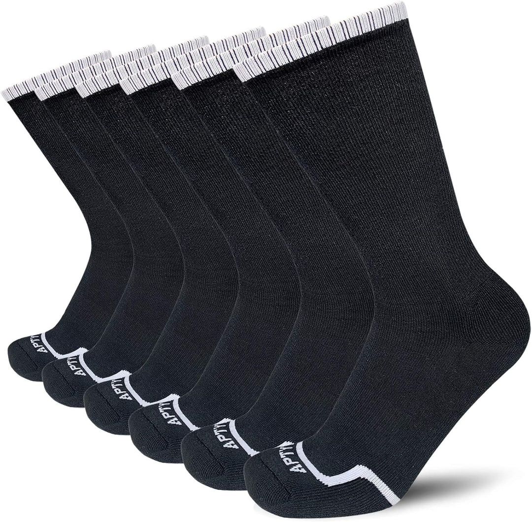 Comfortable Cotton Sports Socks (4 or 6 Pairs) - Lucas