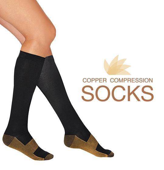 Copper Compression Socks (7 Pairs) for Women &amp; Men-Workout And Recovery