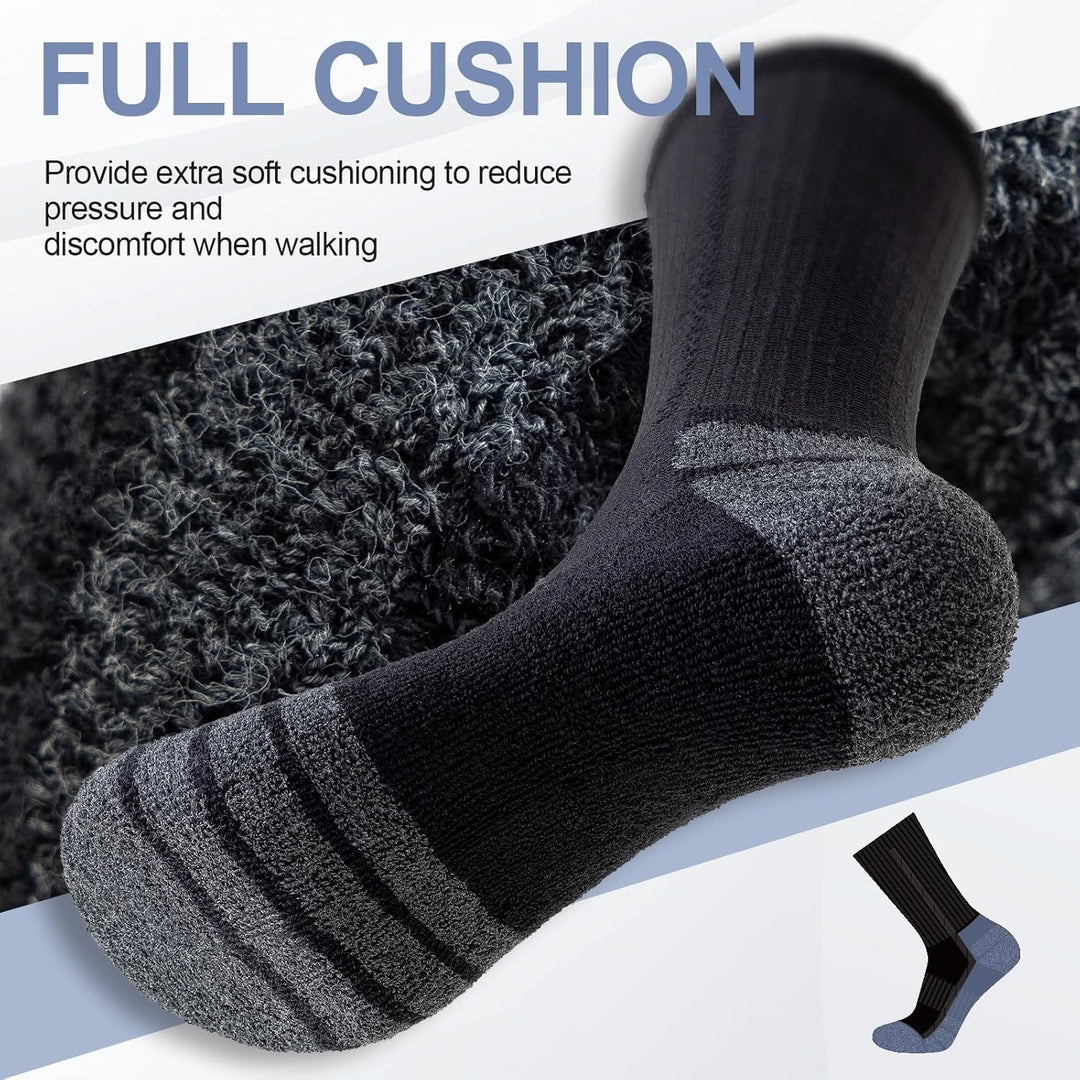 Cotton Sports Socks Unisex (6 Pairs) - Robin