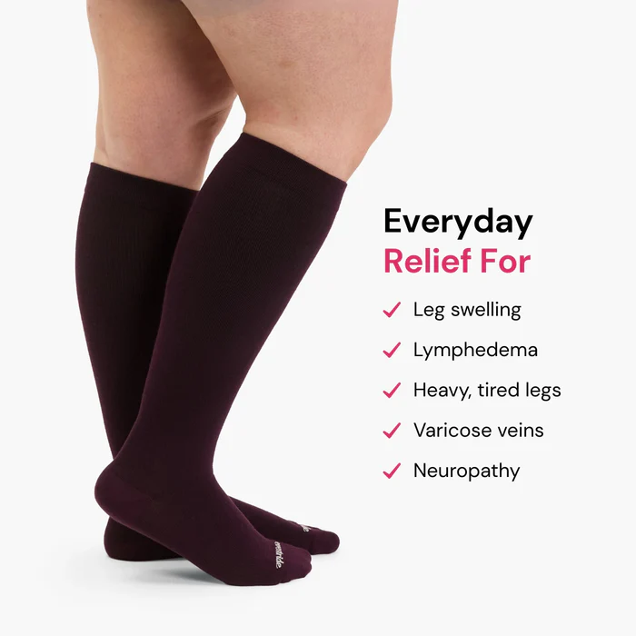 Bamboo Wide Compression Socks (Copy)