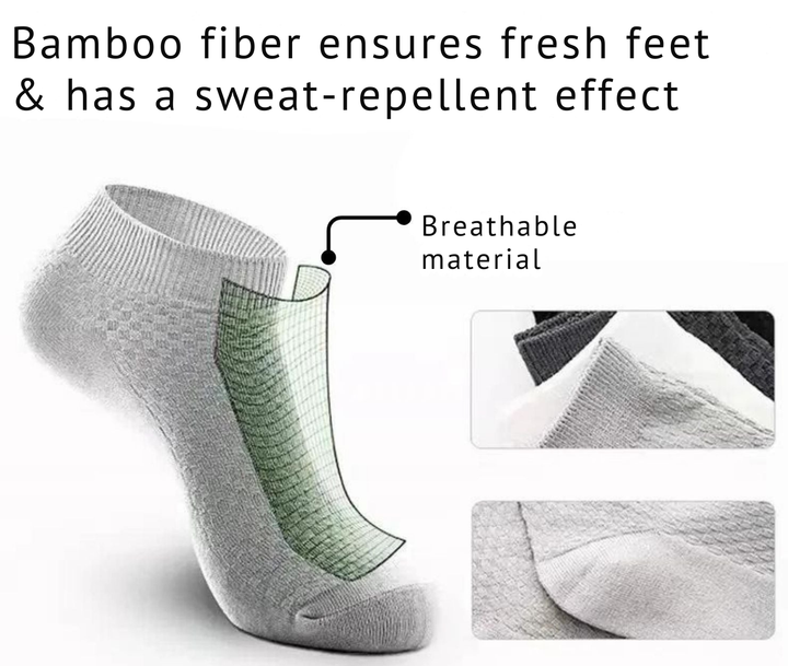 Short Bamboo Socks - BambooFeet